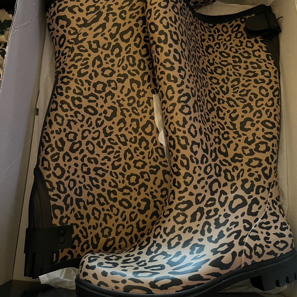 Torrid Cheetah Rainboots